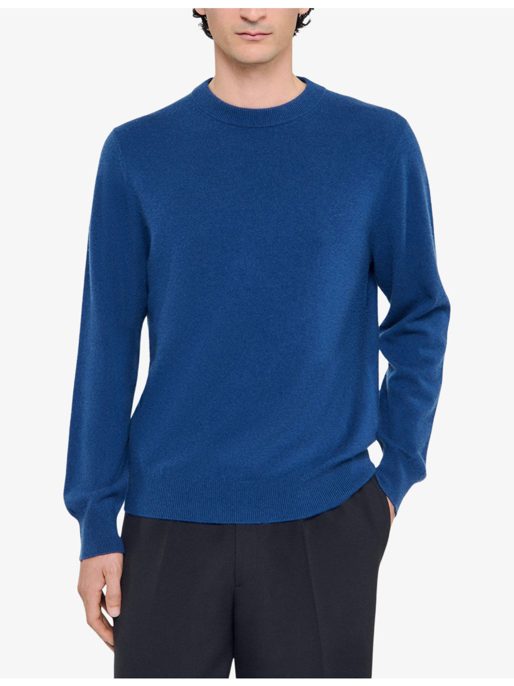 Long-sleeve crewneck cashmere jumper - 3