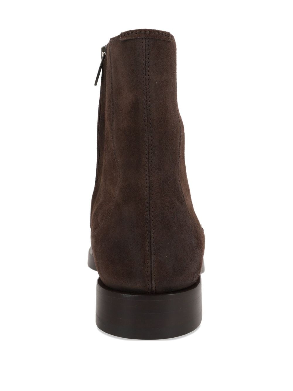 suede-leather ankle boots - 3