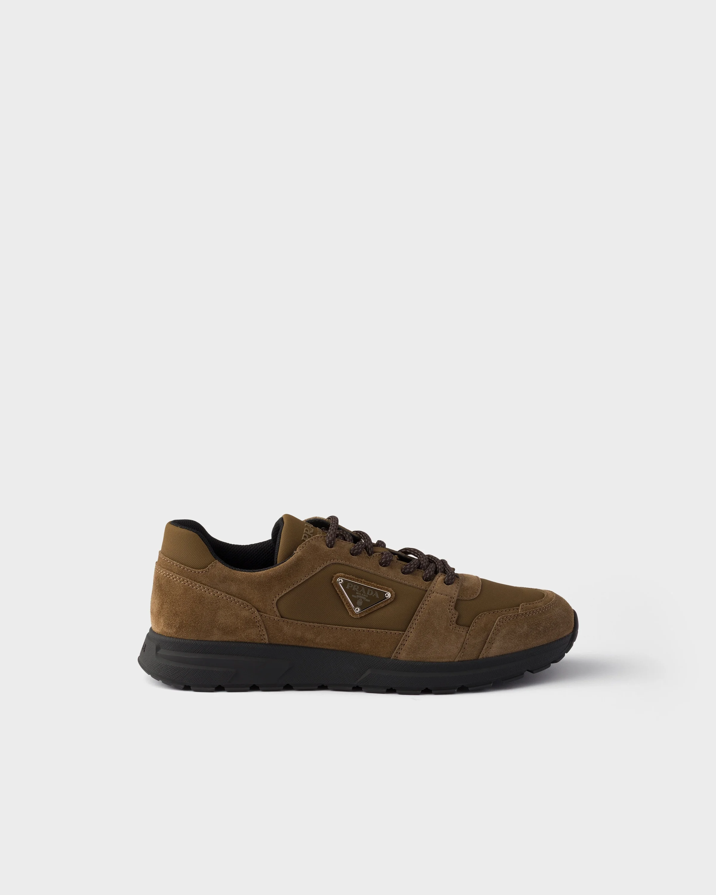 Prax suede and Re-Nylon sneakers - 1