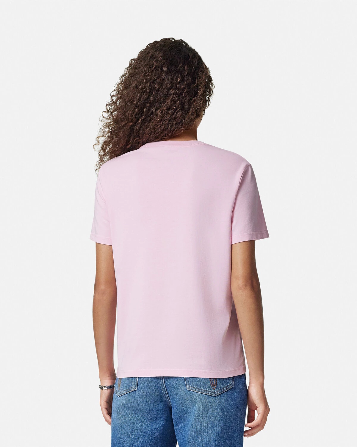Fringed Embroidered Logo Slim-Fit T-Shirt - 5