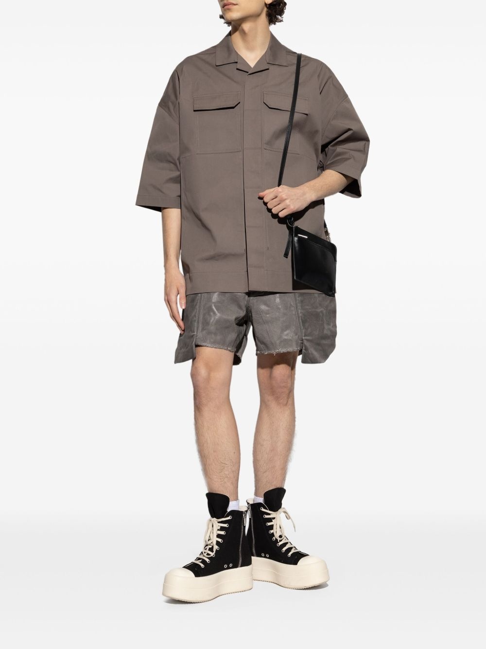 DRKSHDW distressed short - 2