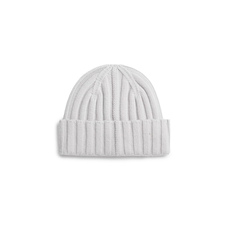 Santoni White cashmere beanie outlook