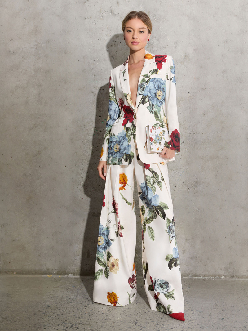 BLAIRE PRINTED LINEN PANT 6