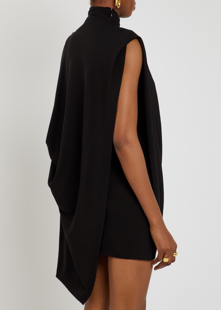 Jean Paul Gaultier Draped Stretch-crepe Mini Dress - 3
