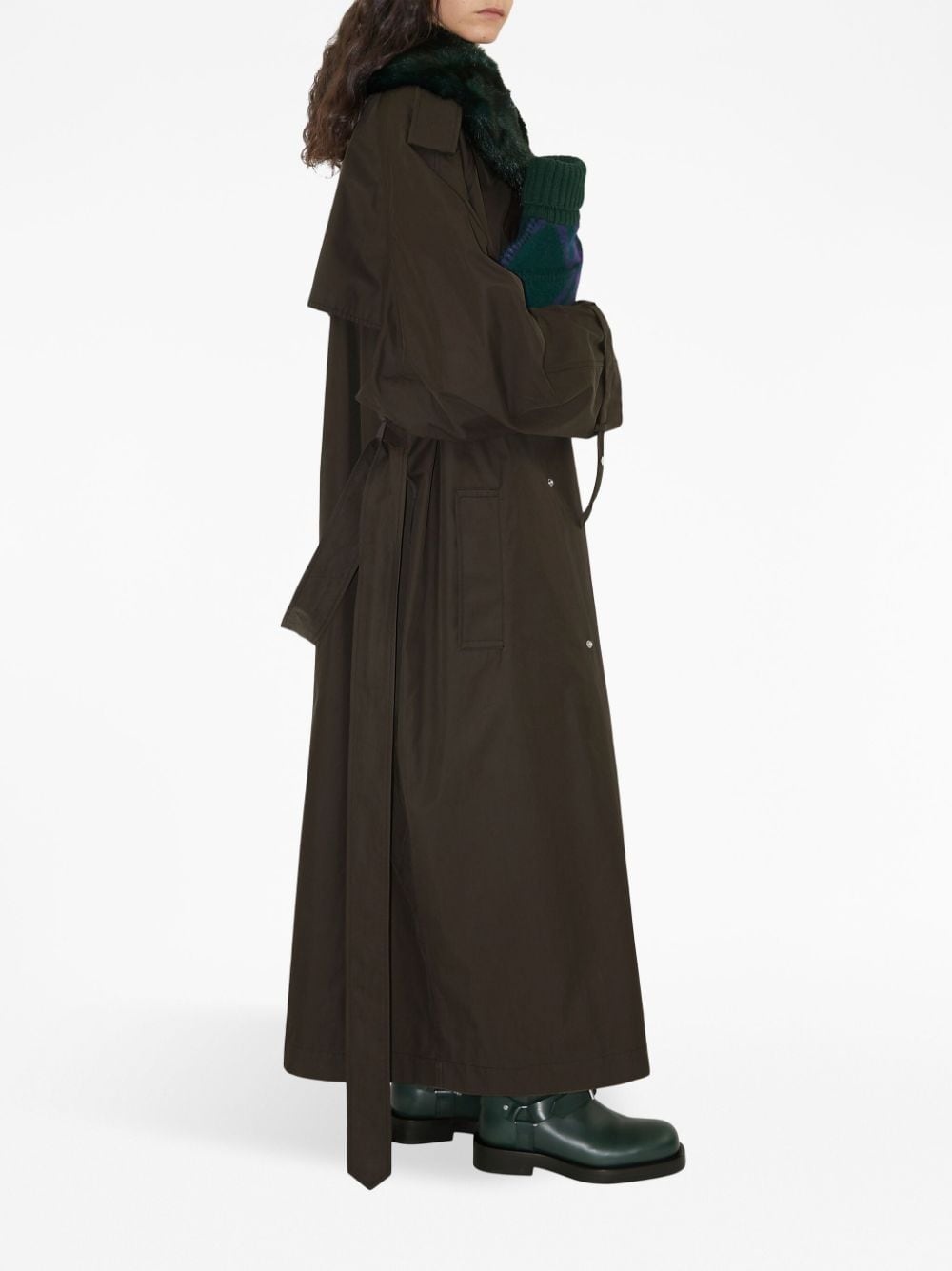 Kennington belted trench coat - 3