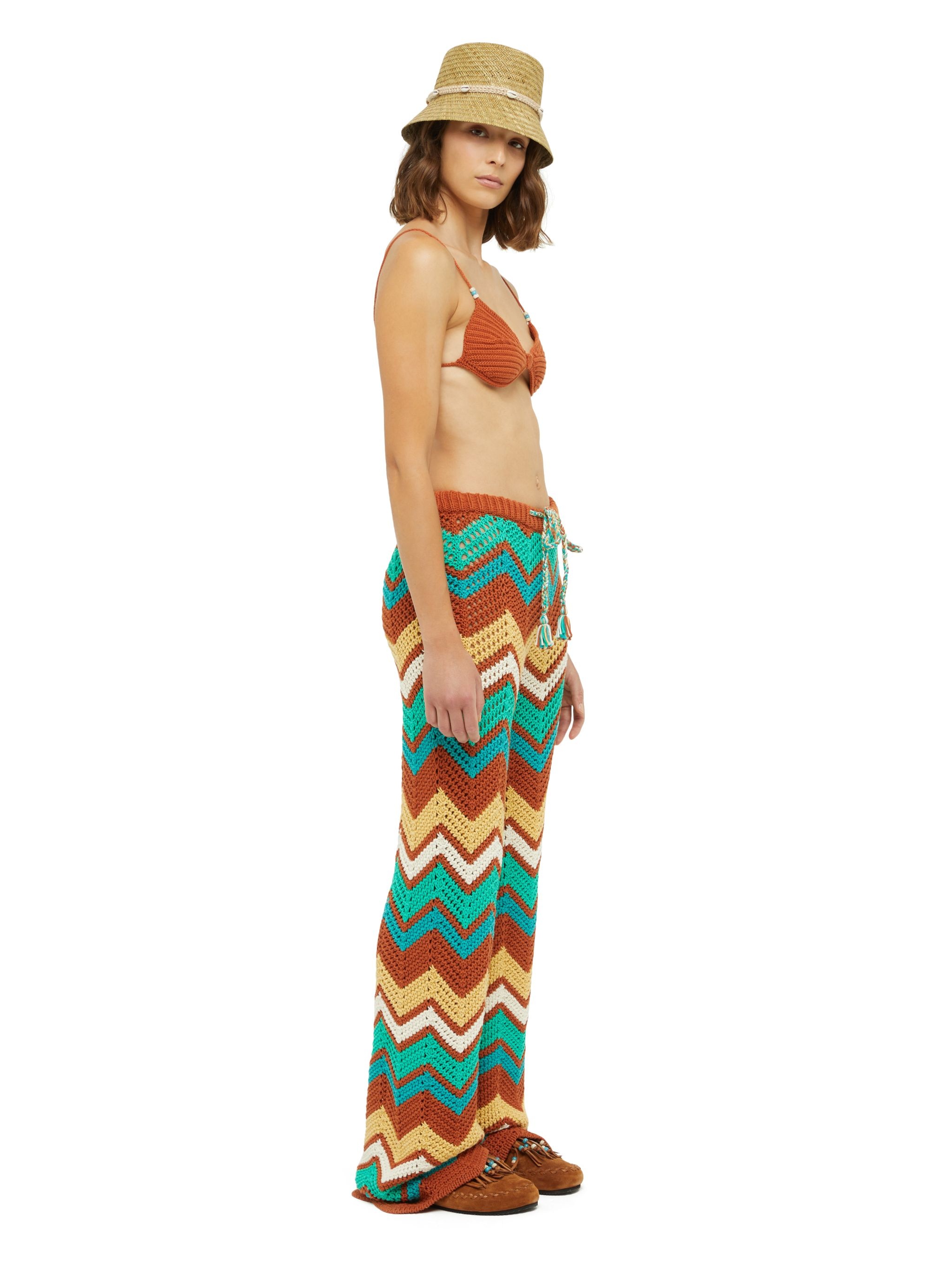 Kaleidoscopic Chevron Pants - 5