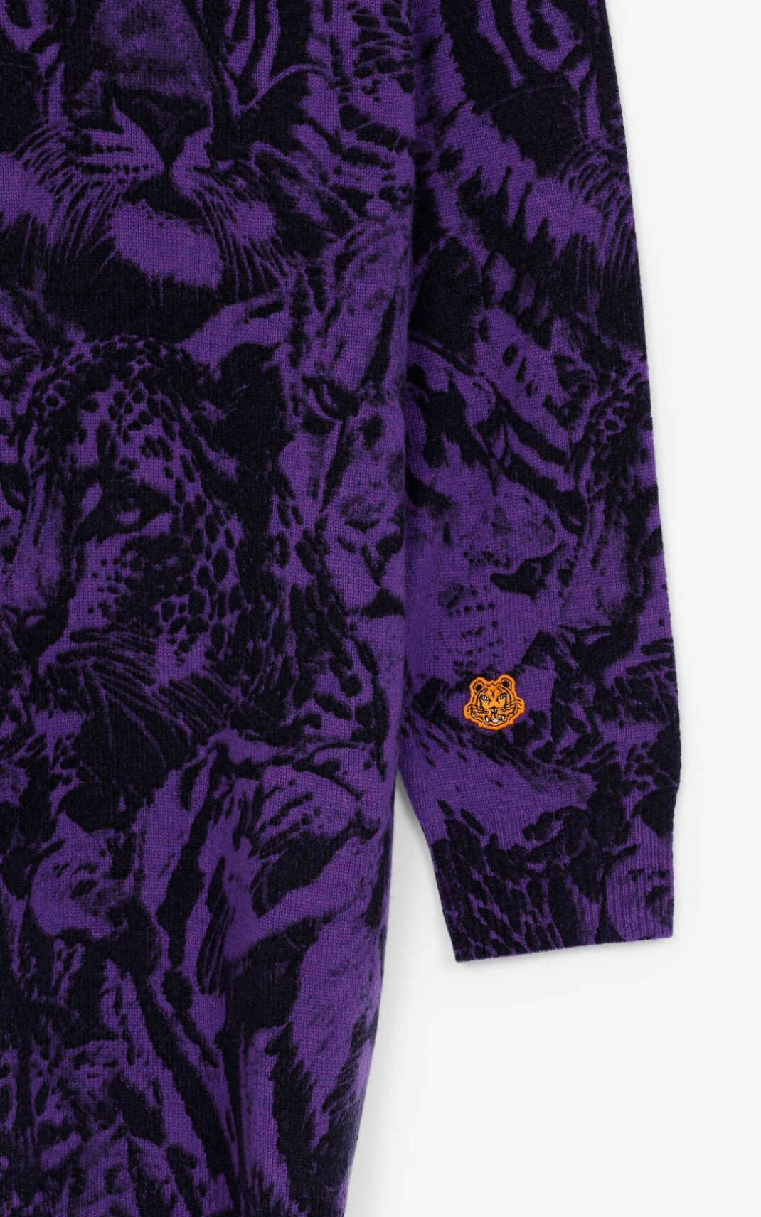'Wildtigers' wool jumper dress - 6