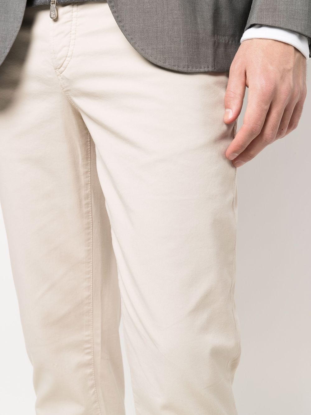 straight-leg chinos - 5