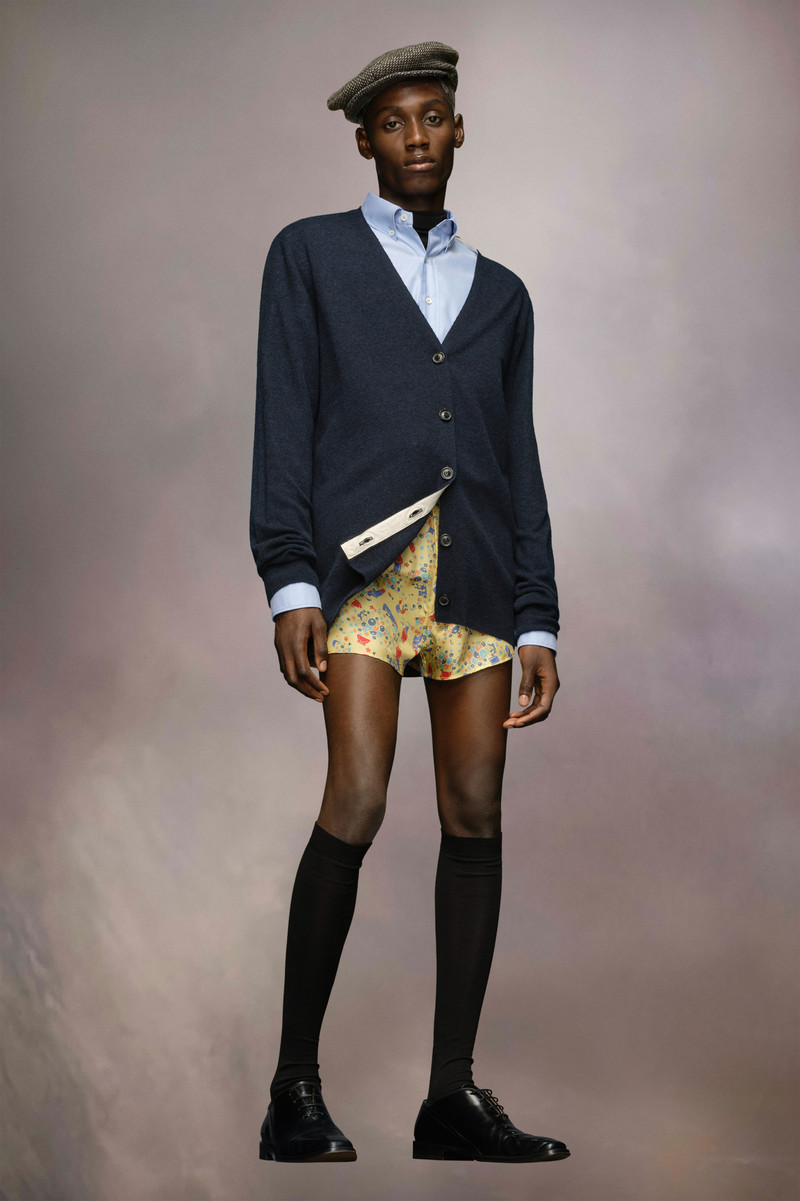 Maison Margiela Lambswool cardigan outlook