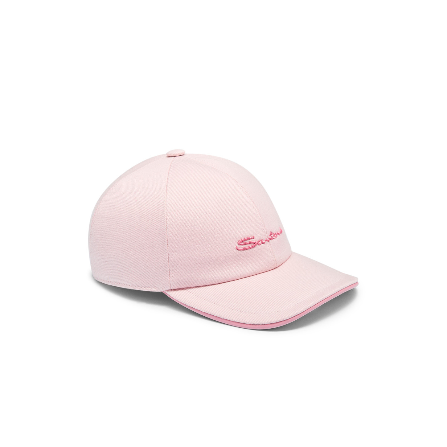 Women's pink cotton baseball cap - 2