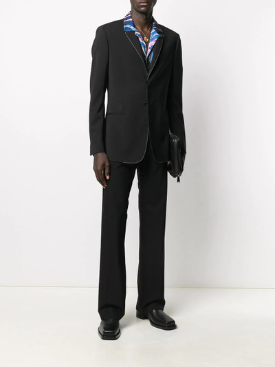 Paul Smith contrast topstitching blazer outlook