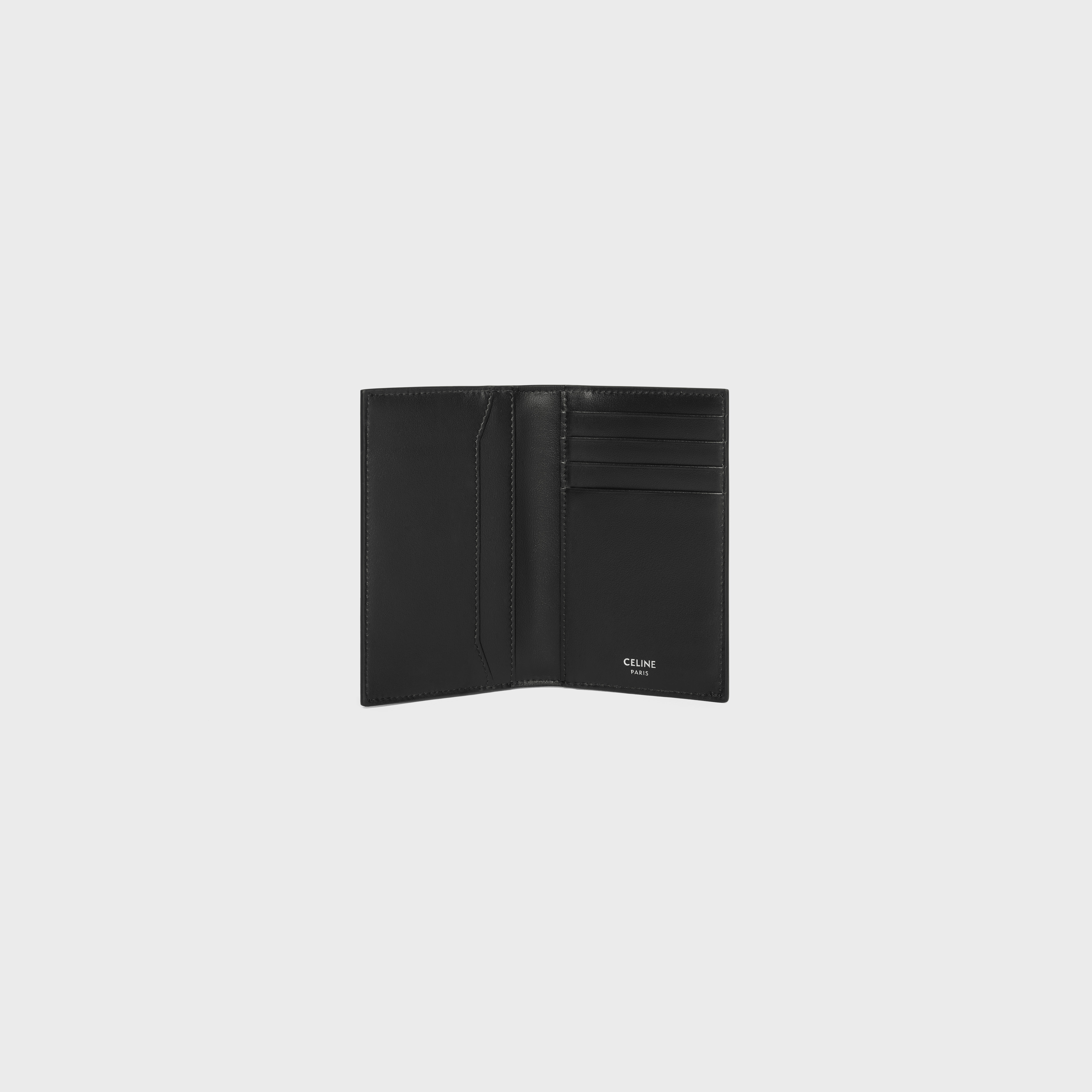 VERTICAL CARD HOLDER in Triomphe canvas two-tone - 4