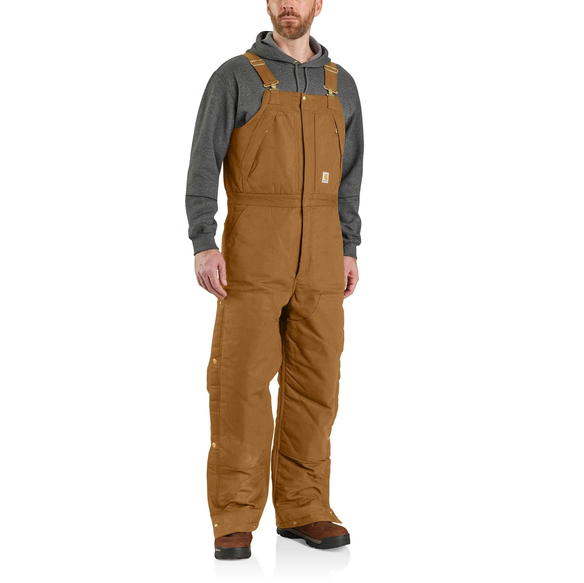 Loose Fit Firm Duck Insulated Biberall - 4 Extreme Warmth Rating - 1