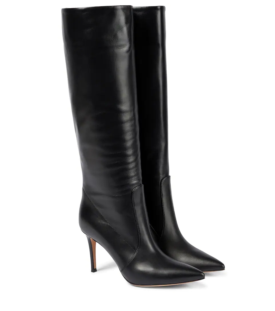 Hansen 85 knee-high leather boots - 1