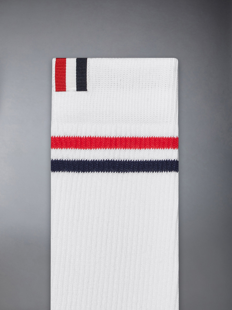 Thom Browne RWB STRIPE ATHLETIC MID CALF SOCKS outlook