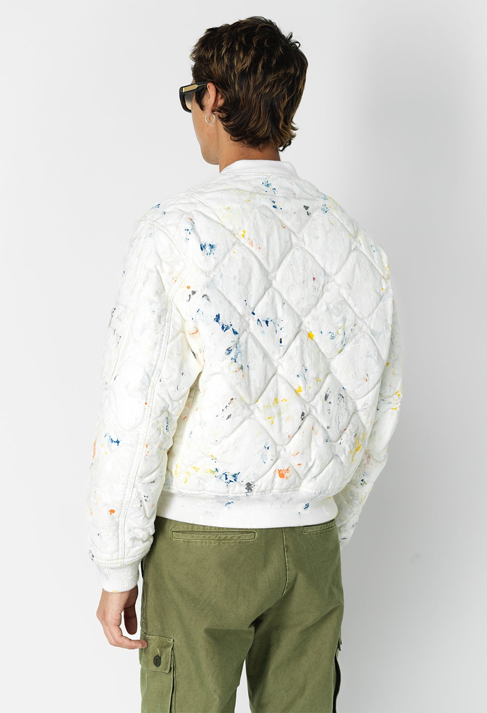 QUILTED BOMBER JACKET - 6