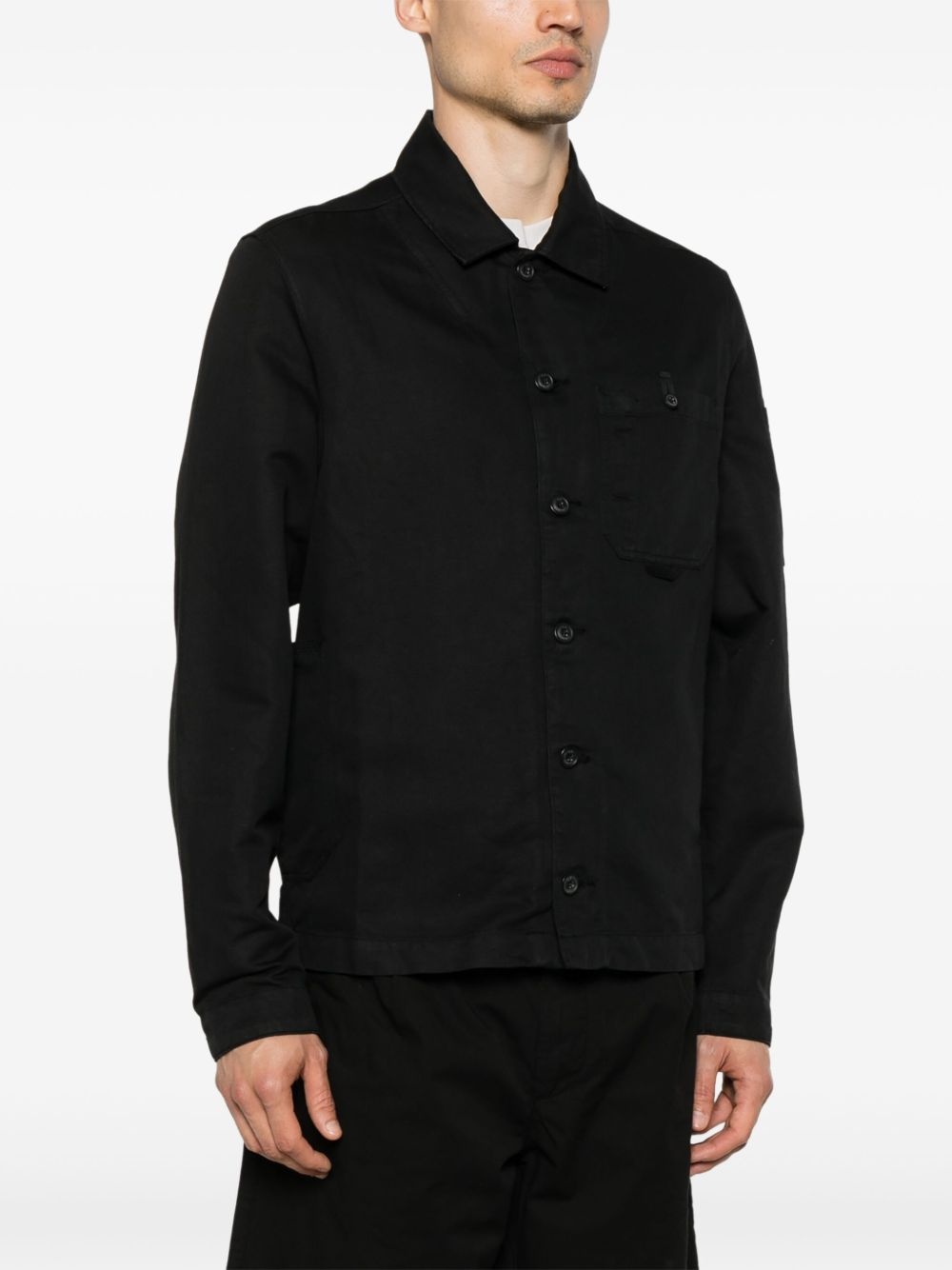 Lens-detailed overshirt - 3