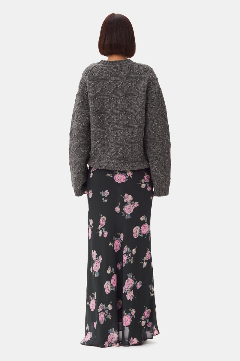 GREY O-NECK SWEATER 5