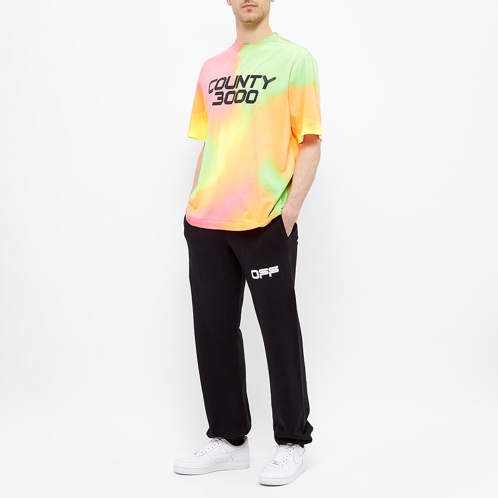 Marcelo Burlon Tie Dye Oversized Tee - 5