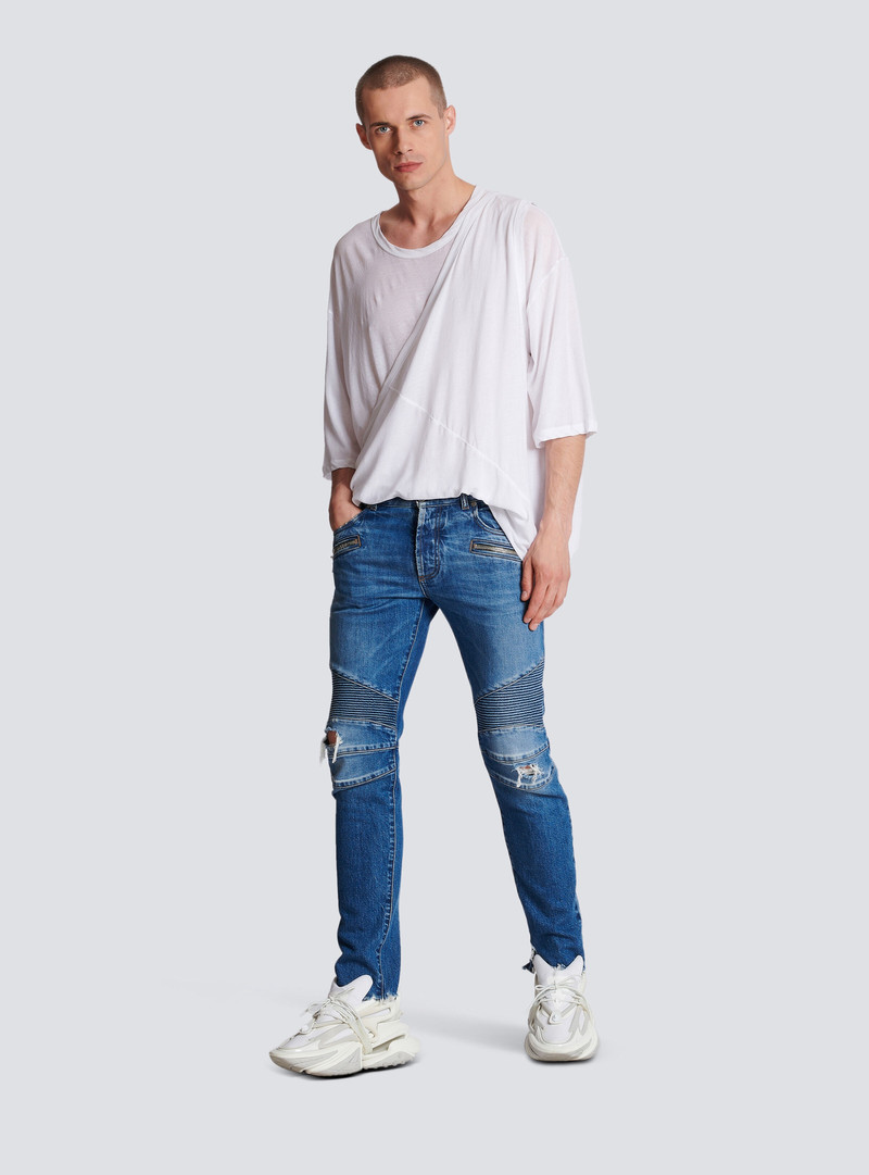 Balmain Slim-fit cotton jeans outlook