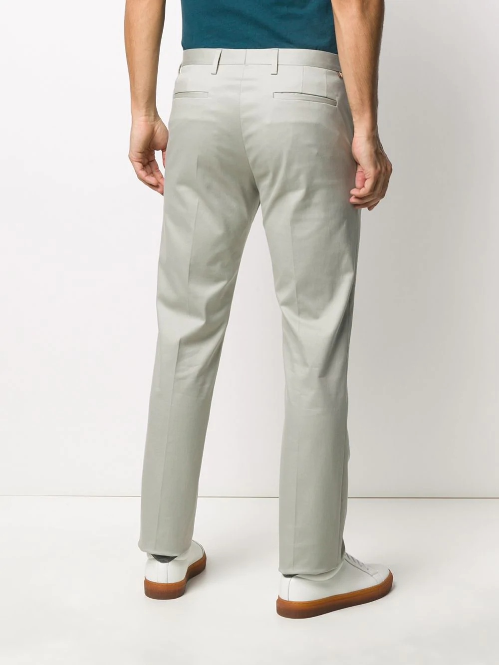 tailored straight leg trousers - 4