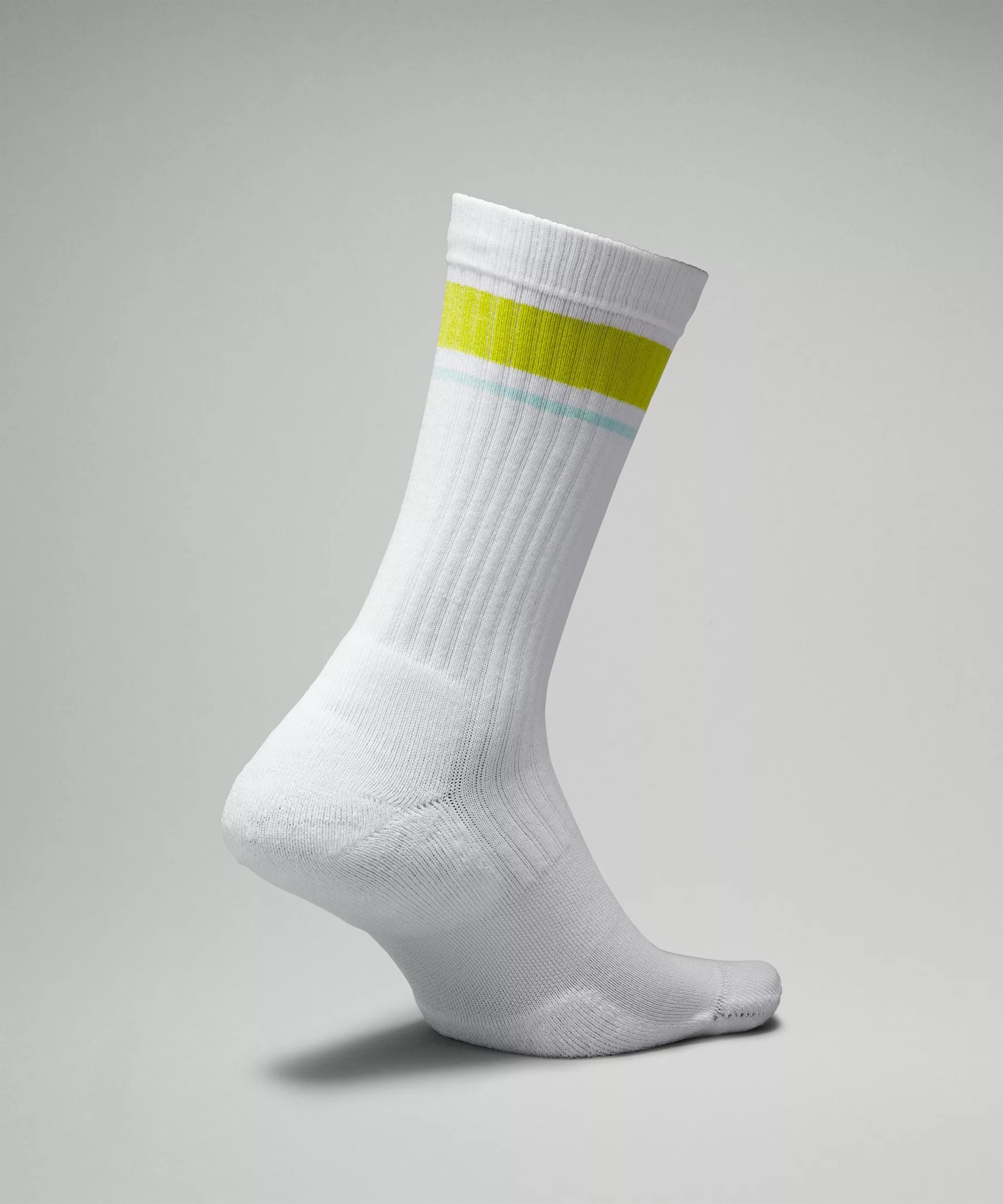 Men's Daily Stride Ribbed Comfort Crew Socks - 4