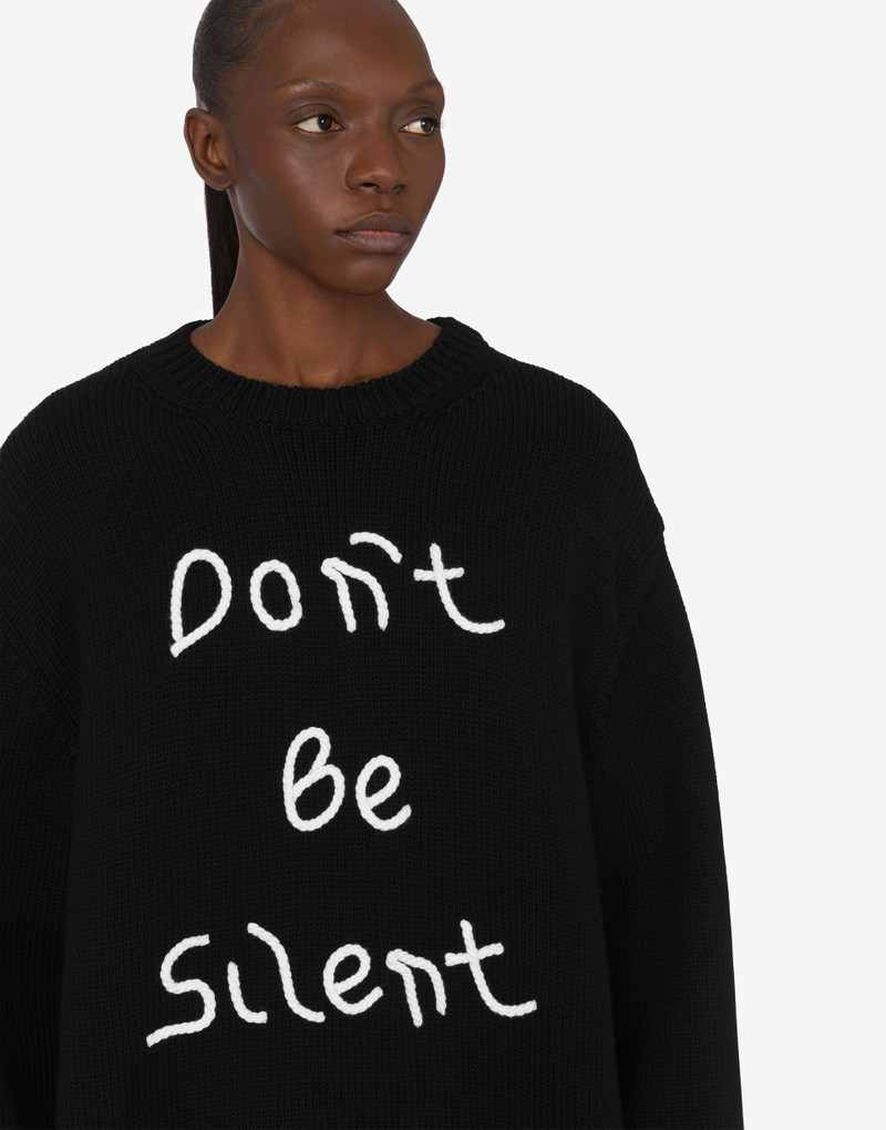 EMBROIDERED MERINO WOOL PULLOVER 4