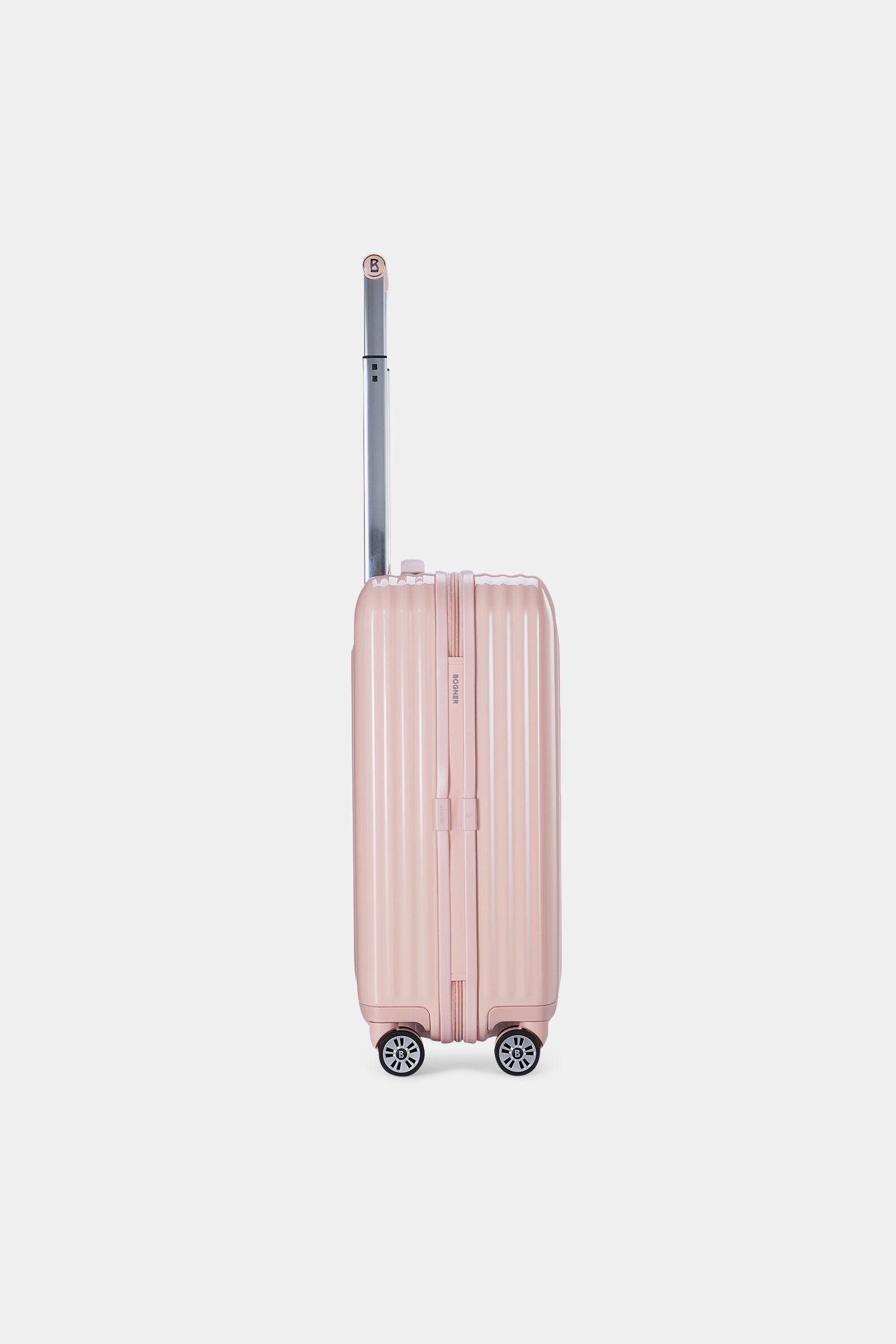 Piz small hard shell suitcase in Nude - 4