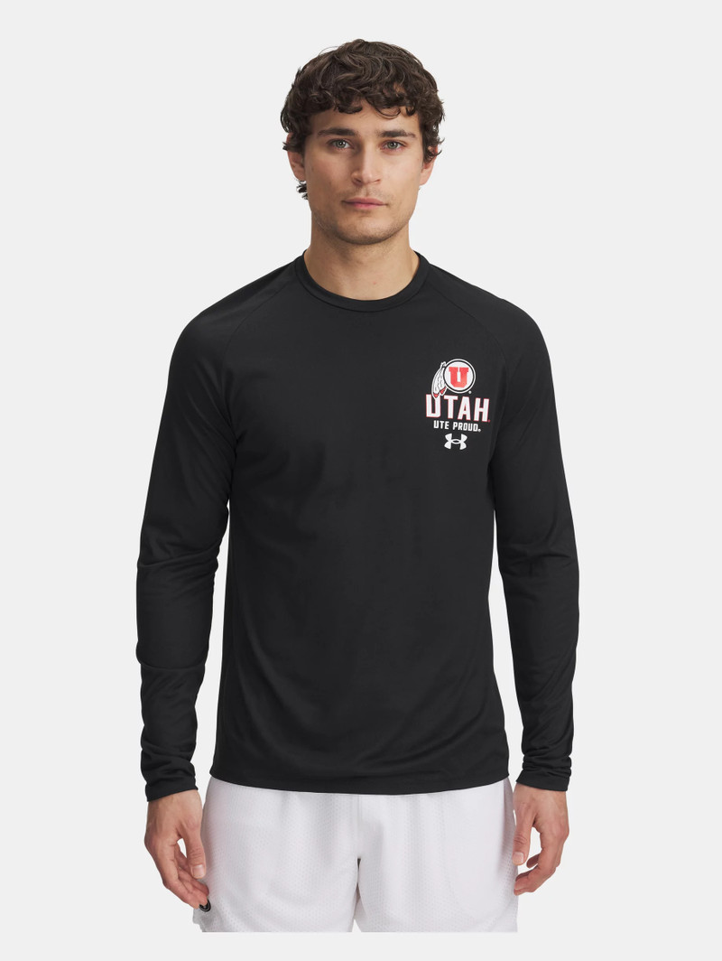 Under Armour Men's UA Tech™ Collegiate Long Sleeve outlook