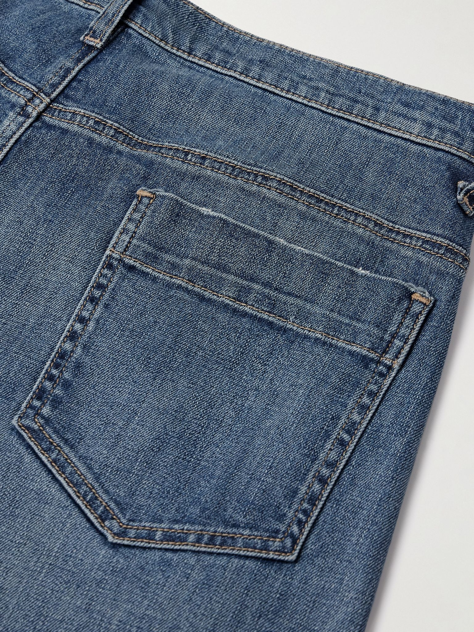 Tribeca high-rise tapered jeans Mid denim - 6