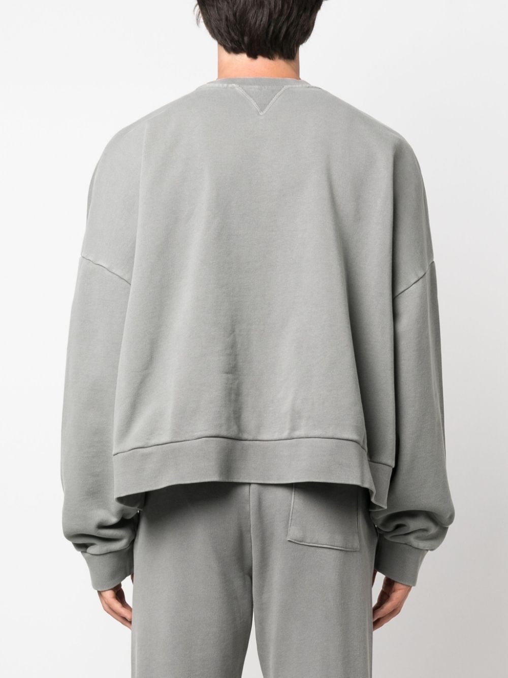 mÃ©lange-effect cotton sweatshirt - 5