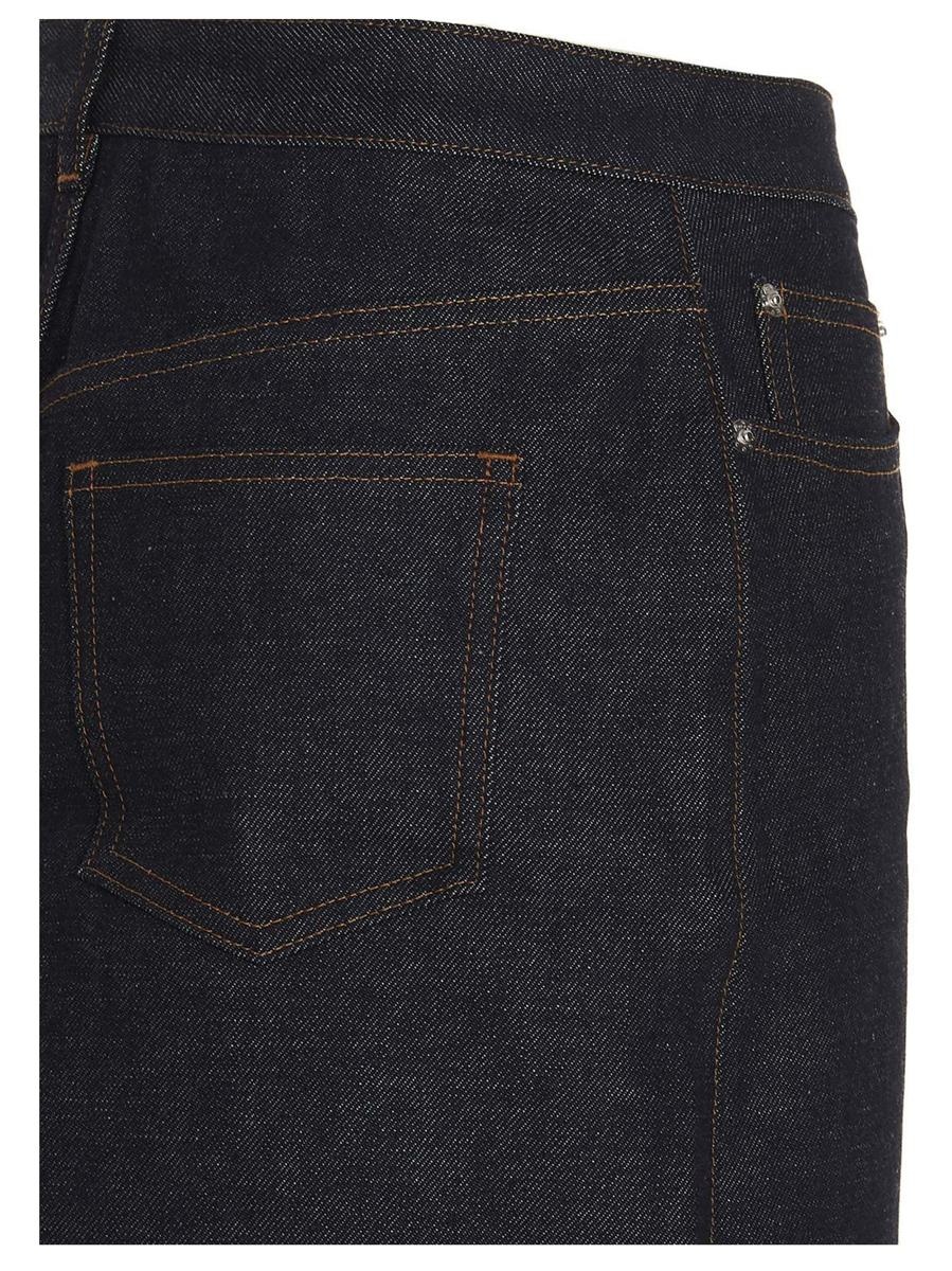A.P.C. A.P.C. 'JUPE STANDARD' DENIM SKIRT | baltini | REVERSIBLE