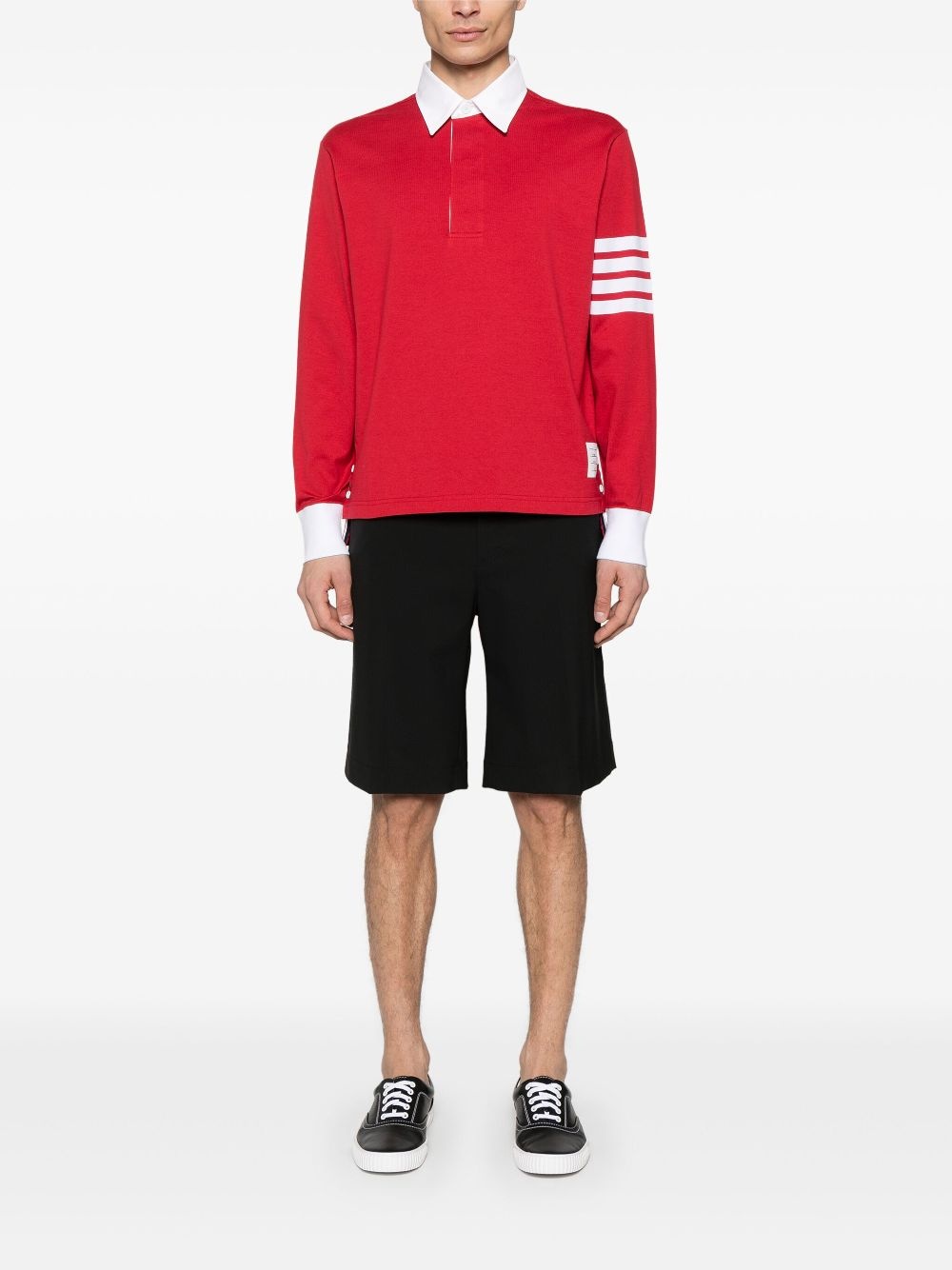 4-Bar stripe polo shirt - 2