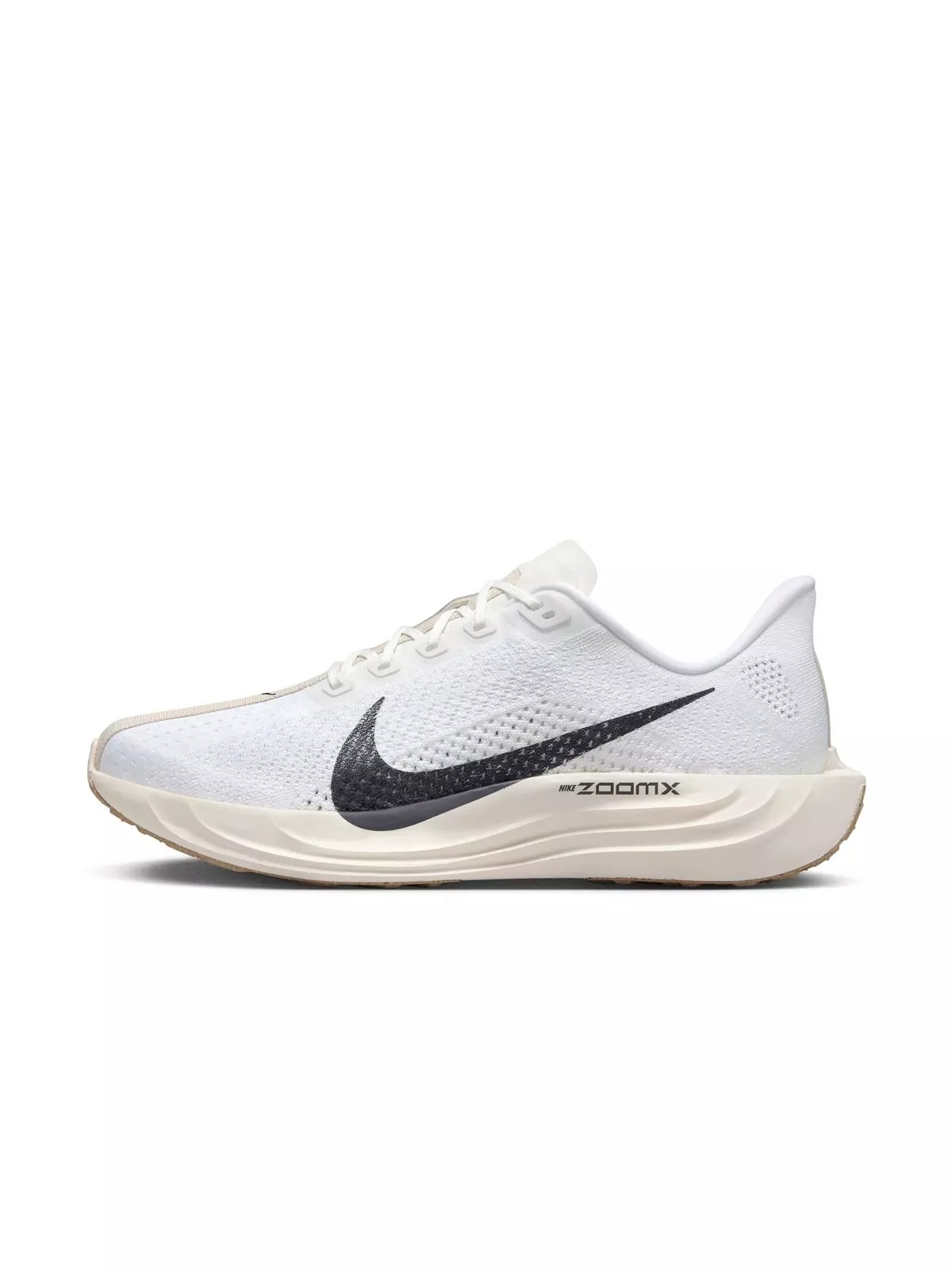 Pegasus Plus "White/Anthracite/Sail/Lt Orewood Brown" Men's Road Running Shoe - 3