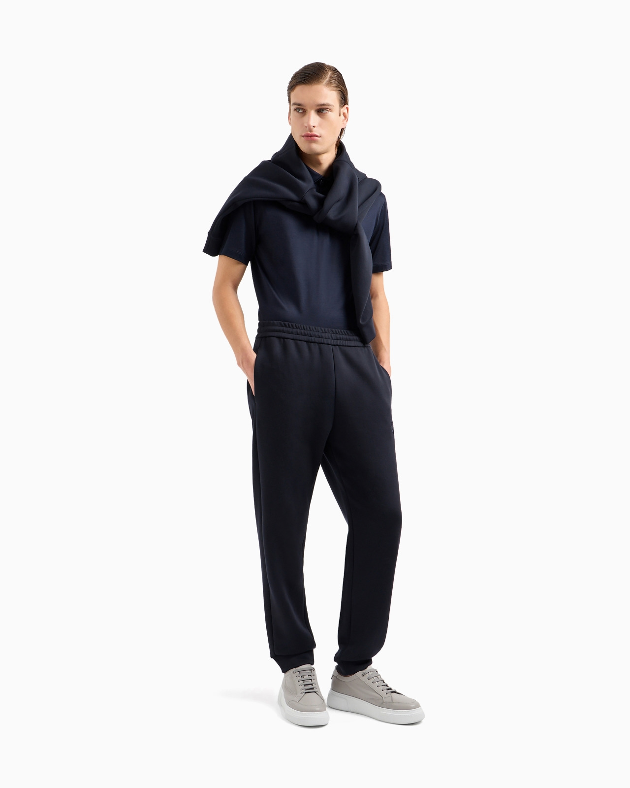 Silk and cotton-mélange jersey polo shirt - 2