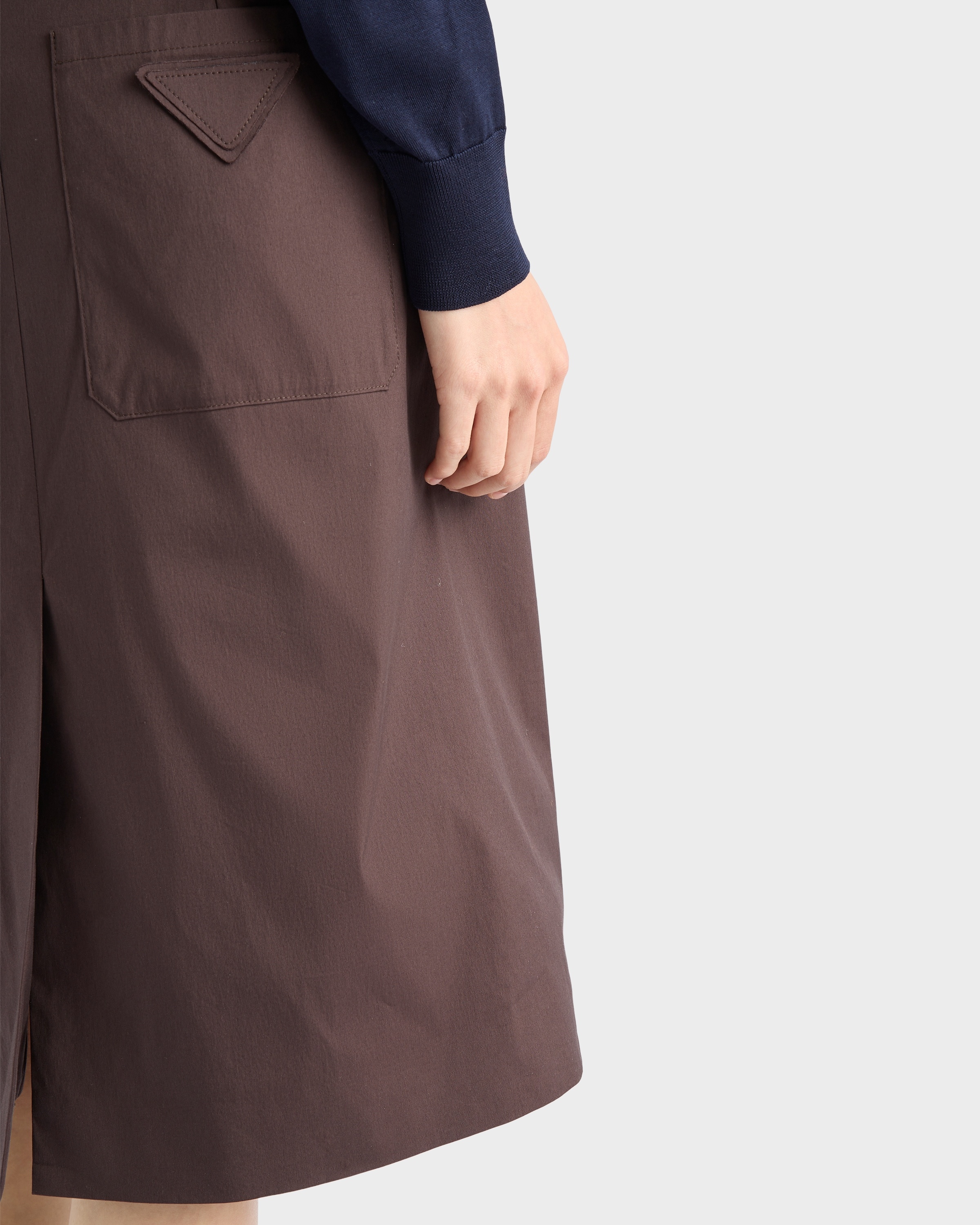 Poplin wrap skirt - 4