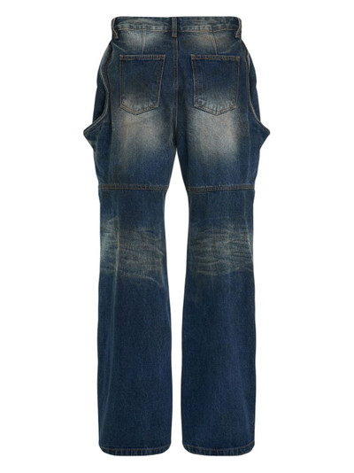 We11done wide-leg jeans outlook