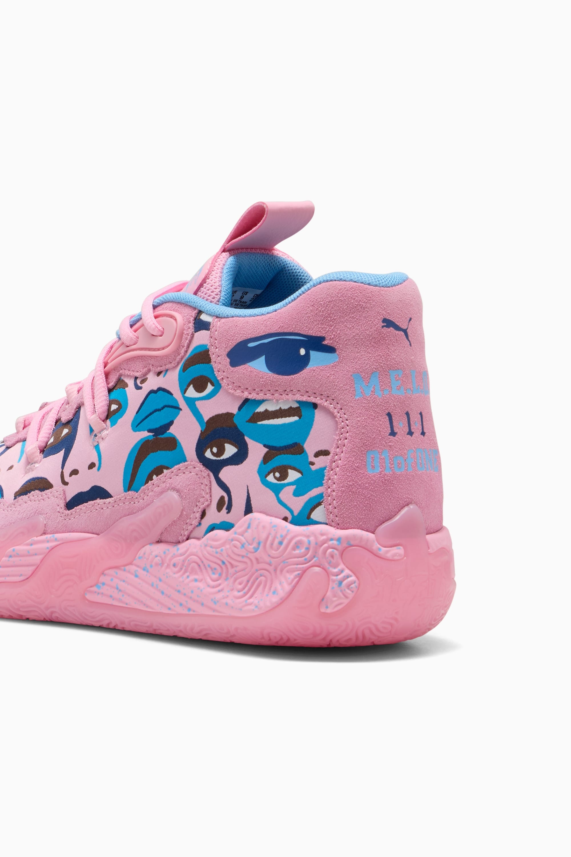lllomm PUMA x LAMELO BALL x KIDSUPER MB.03 Basketball in Pink Lilac