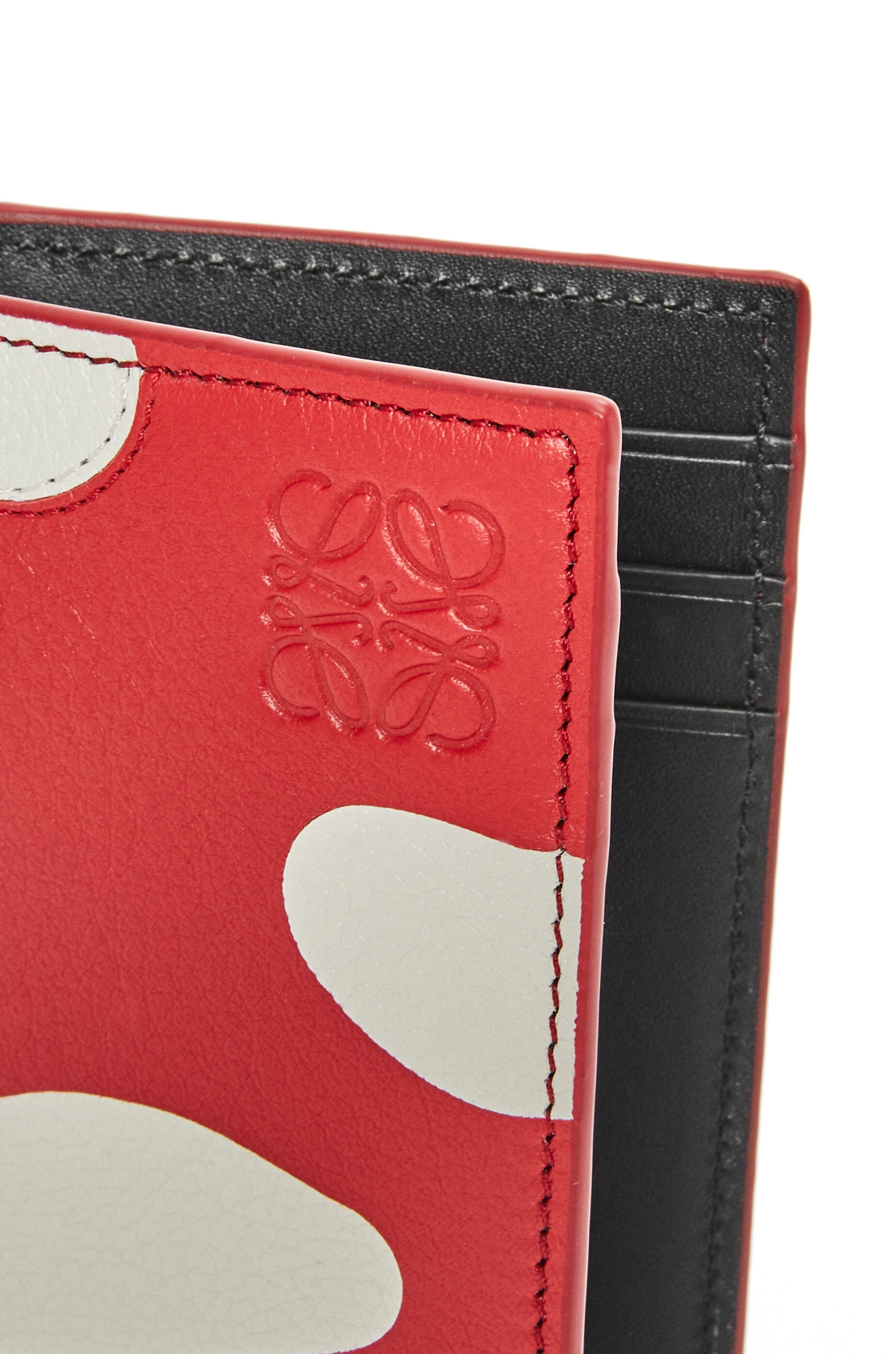 Loewe Mushroom bifold cardholder in classic calfskin | REVERSIBLE 