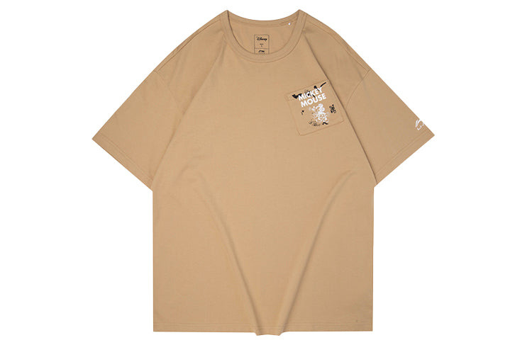 Li-Ning x Disney Loose Short Sleeve 'Brown' AHSQ517-2 - 2