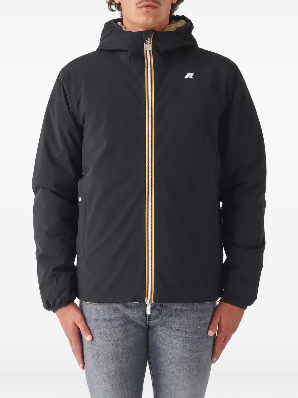 reversible hooded jacket - 1