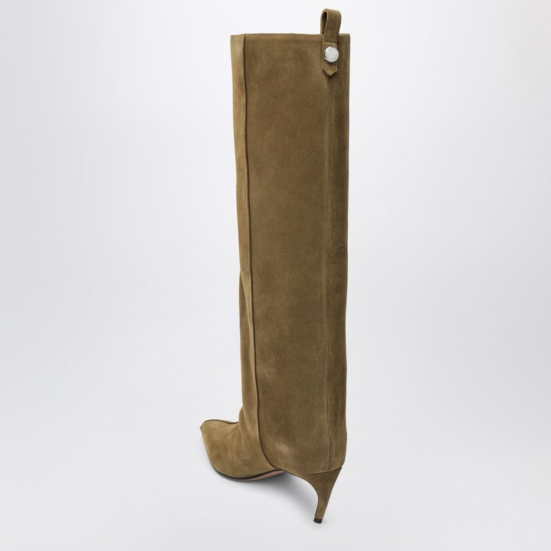 The Attico Lea Military Green High Boot Women - 2
