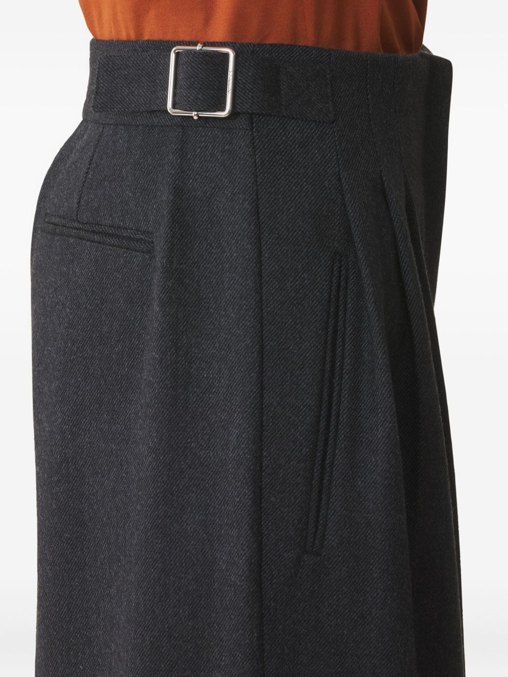 buckled tailored trousers - 5