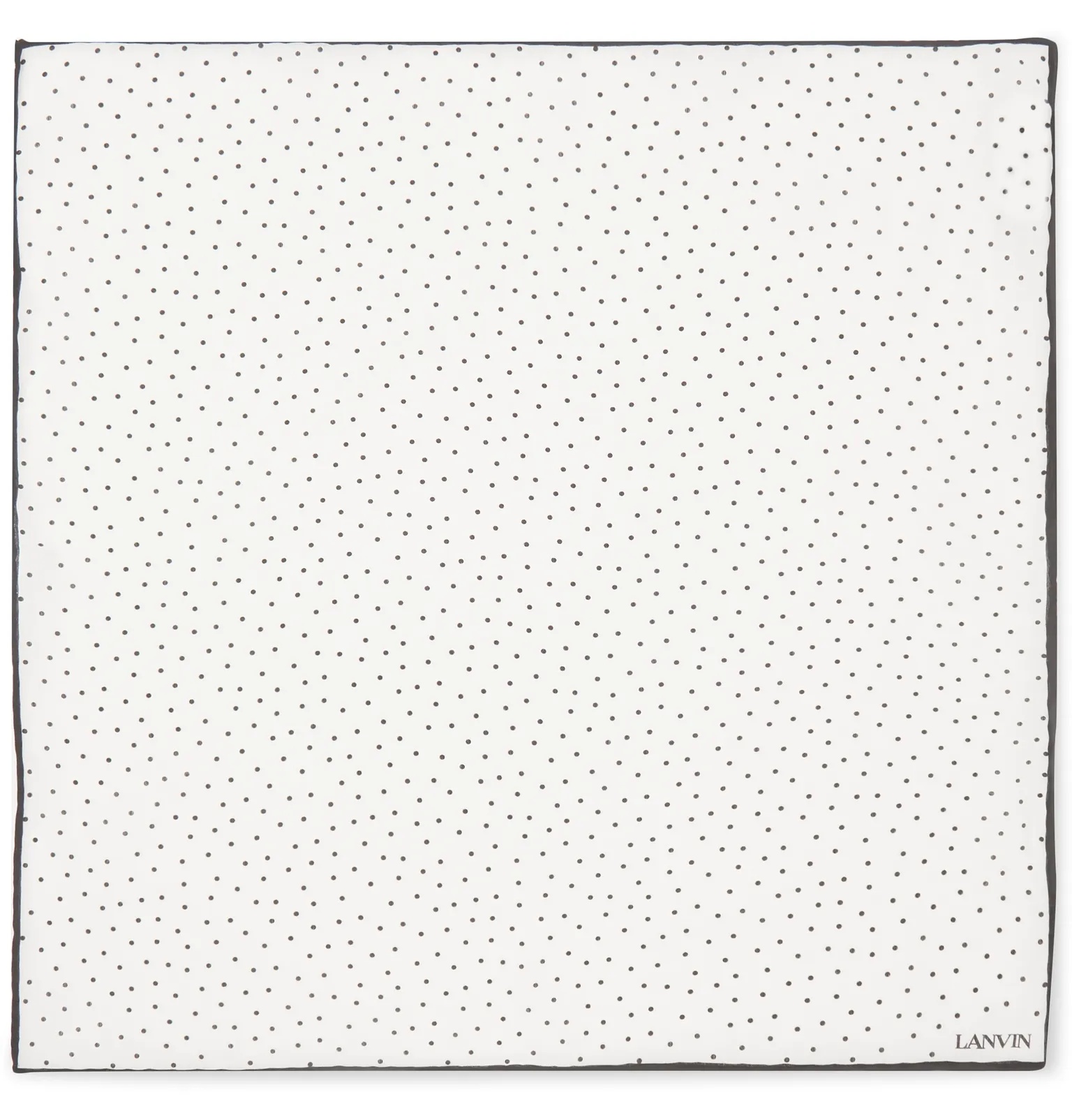 Polka-Dot Silk Pocket Square - 5