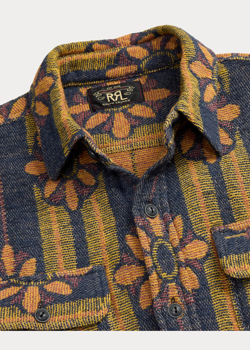 Floral Jacquard Workshirt 3