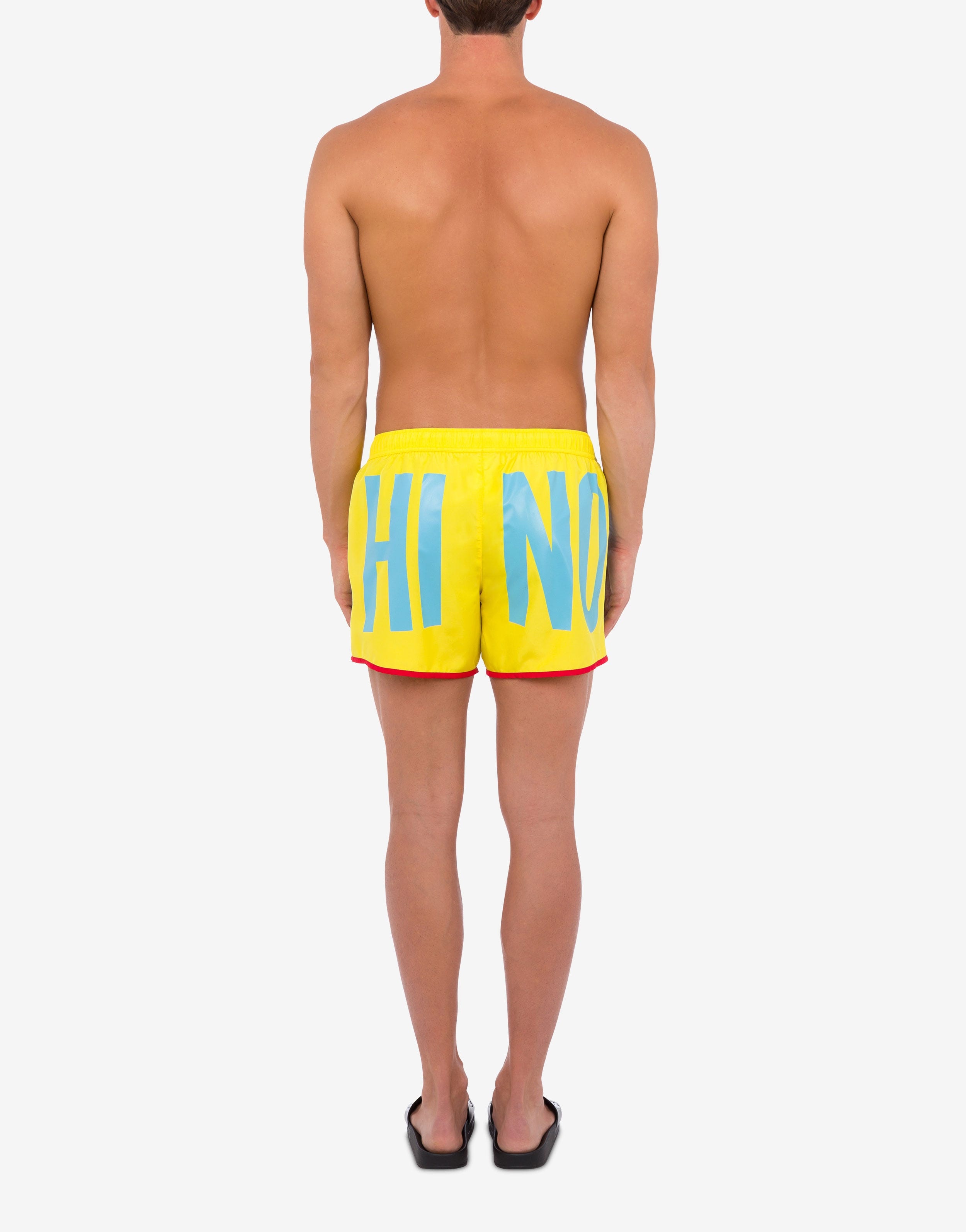 MAXI LOGO COLOUR BLOCK SWIM TRUNKS - 3