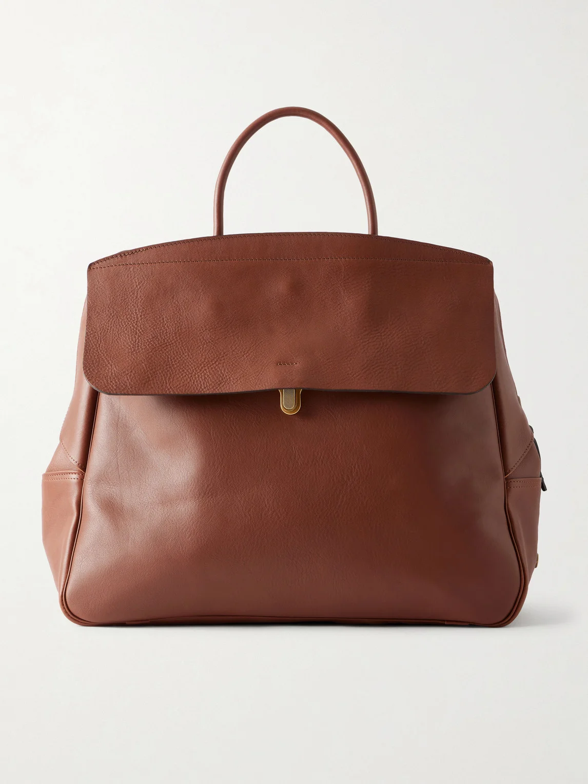 Zoom Full-Grain Leather Weekend Bag - 1
