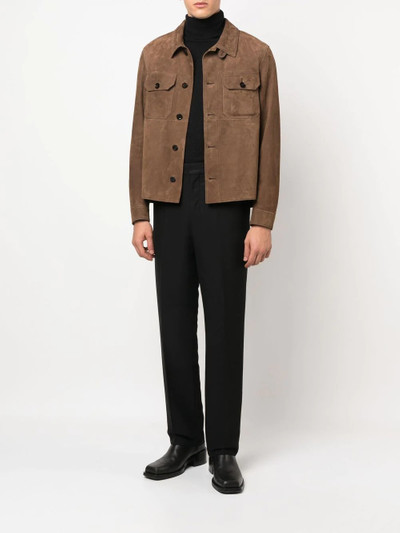 TOM FORD lambskin shirt jacket outlook