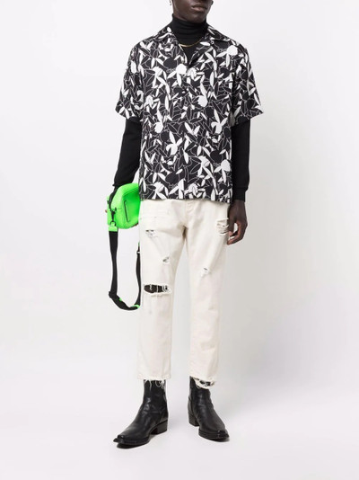 AMIRI all-over Playboy Bunny shirt outlook