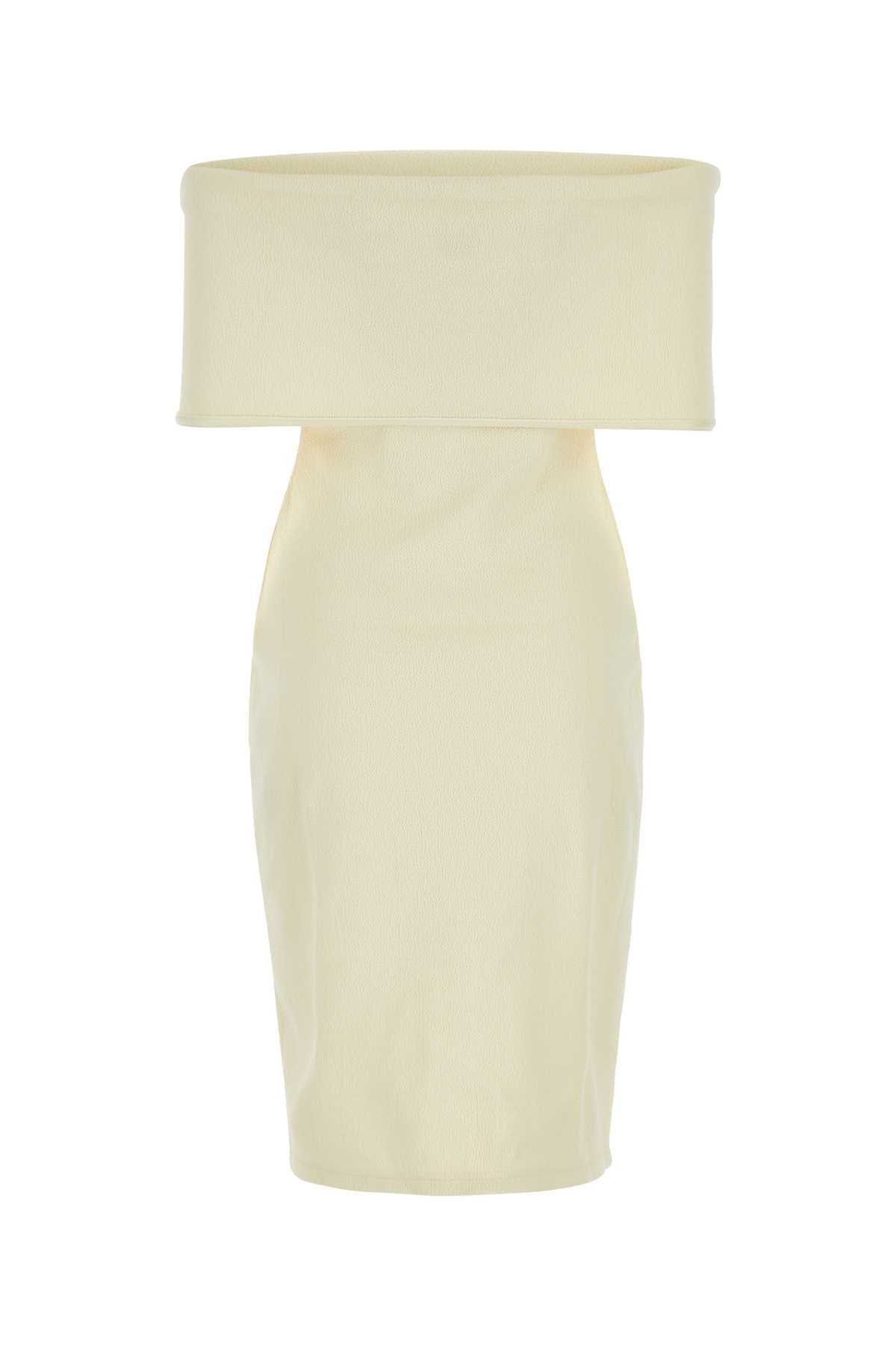 Bottega Veneta Women Crema Tech Nylon Dress - 2